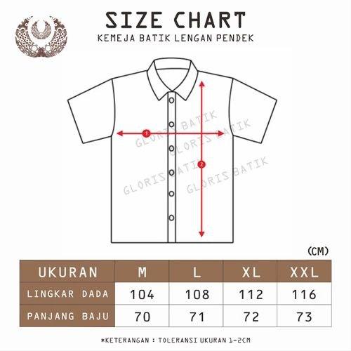 Kemeja Batik Pria Lengan Pendek Mewah / Baju Batik Terbaru 2025 Motif Rahwana Maron