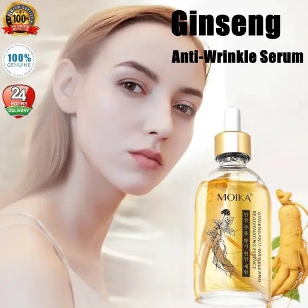 Serum Ginseng ginseng serum anti aging serum 100ml moisturizer anti kerut ginseng Anti wrinkle Serum ginseng gold peptide Hydrating 7