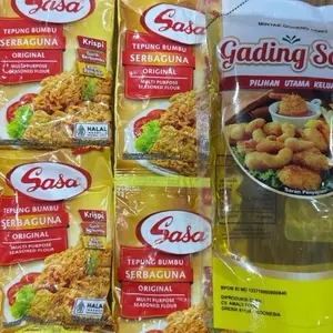 Paket Hemat Murah 10pcs tepung (1renteng) plus 1pcs Minyak kemasan 400ml