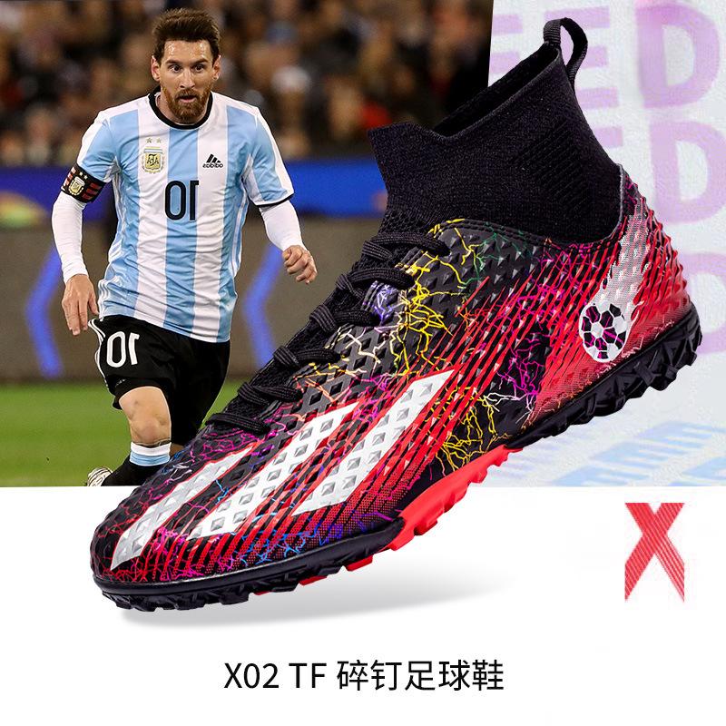 Product Introduction of Giày Bóng Đá Messi World Cup Cho Nam Và Nữ, Giày Cao Cổ Có Gai Và Đinh Gãy, Thi Đấu Tập Luyện Chuyên Nghiệp Cho Học Sinh, Trẻ Em Và Bé Trai Sneaker Sport Giày Thể Thao 20