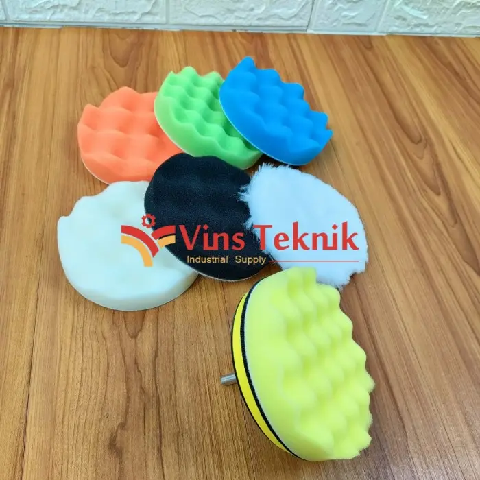 Polishing Pad Busa Poles 5inch SET Buffing Pad 9PCS Car 2