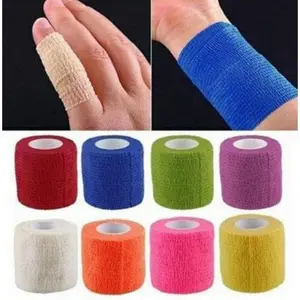 Perban Elastis Wrist Tape 5 CM x 4,5 M - Tapes Lengan Berbagai Warna Fleksibel dan Efisien untuk Kebutuhan Anda