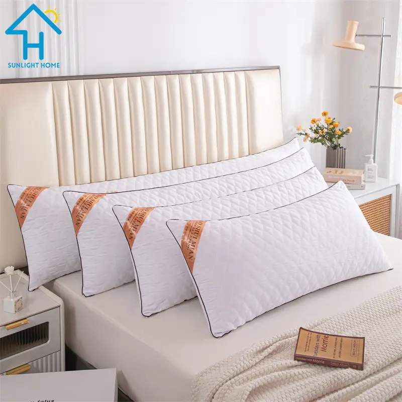 SUNLIGHT HOME 1PCS Solid Color Pillow Core,Long Pillow 4 Sizes,Breathable Bolster,Lengthen Couple Pillow,Vacuum Compression Packaging