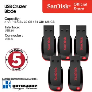 SANDISK CZ50 Cruzer Blade Flashdisk - 8Gb