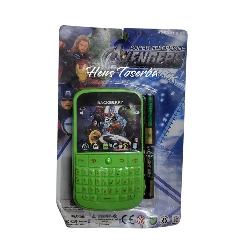Mainan Anak HP Ponsel Model Cewek dan Cowok dengan Musik Phone - Toys 0