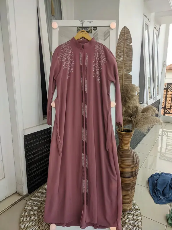 Gamis Abaya Kirena Gamis Kondangan Gamis Best Seller Ukuran S M L XL XXL 4