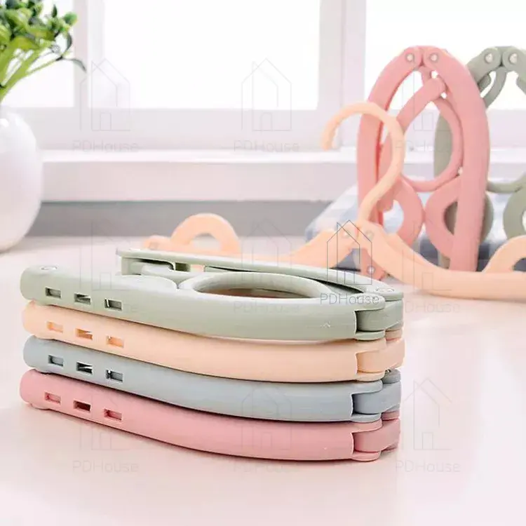 (PDH) HANGER LIPAT AJAIB / HANGER LIPAT PORTABLE TRAVEL / GANTUNG BAJU LIPAT / GANTUNGAN BAJU ANAK