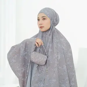 Mukena Mini Parasut Korea Traveling Premium Motif Lasercut Daily 2in1 Resleting Dagu Series Medina Nyaman Lembut