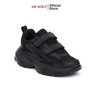 Gambar Ando Official Sepatu Sneakers Bionic 01 V Remaja - Hitam/Hitam - Hitam/Hitam, 37 dari Ando Official Store Kota Bekasi 2 Tokopedia