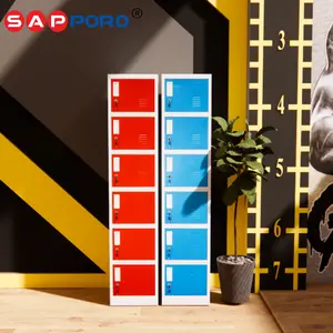 SAPPORO KOLN 6 - Loker Besi 6 Pintu | Steel Locker 6 Doors