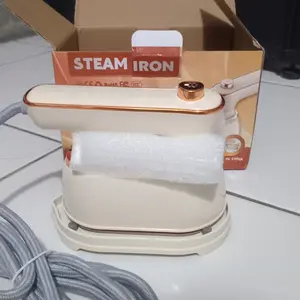 Setrika uap 2-in-1 Setrika uap portabel genggam Mesin setrika penghilang kerut pakaian