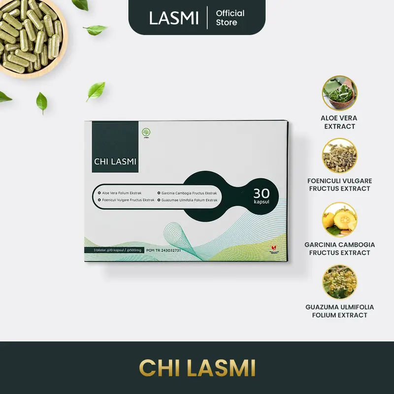 Chi Lasmi Suplemen Kapsul isi 30 - GM 1 0