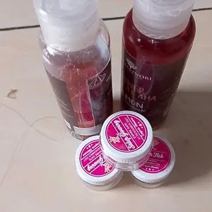 BUNDLING 3 PCS TONER COKLAT AHA LEMON 100ML TONER FLEK TONER KELUPAS GITASKINORI Mencerahkan Wajah Hitam Body Whitening badan Toner Whitening collagen