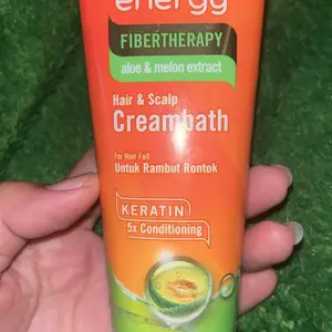 Makarizo Hair Energy Fibertherapy Hair & Scalp Creambath 5X Conditioning Aloe & Melon Extract 100 mL