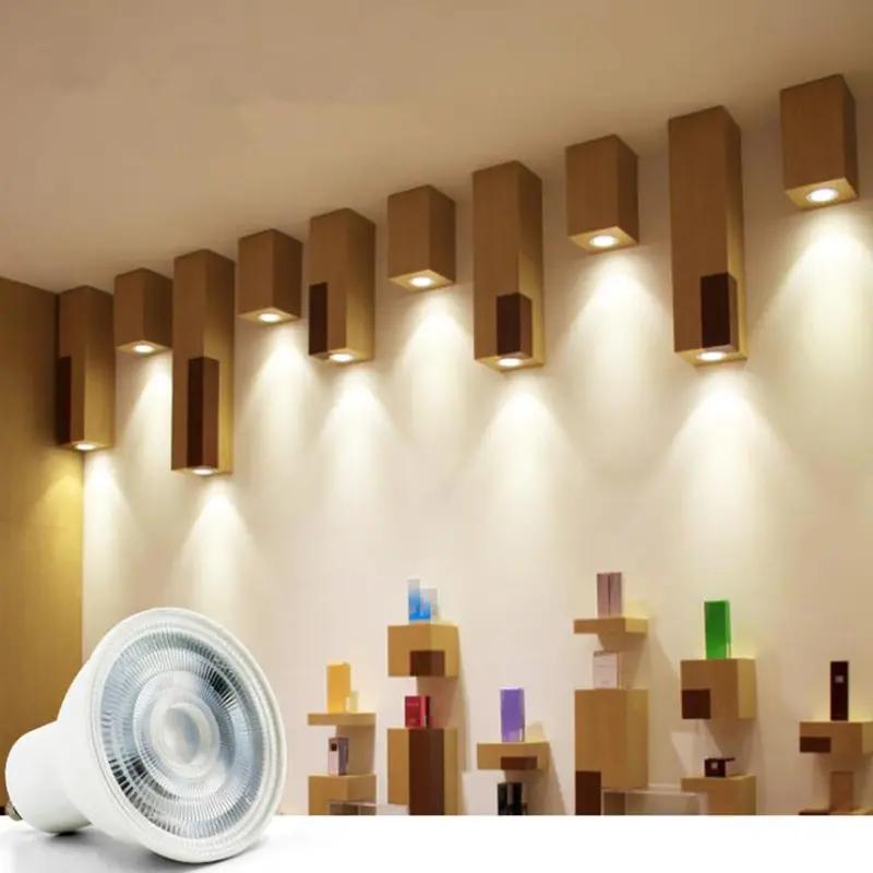 Đèn LED Chiếu Điểm Bóng Đèn GU10 MR16 6W 220V Ánh Sáng Siêu Sáng Tiết Kiệm Điện Trang Trí Nhà Cửa Showroom Quán Cafe Sẵn Kho Giao Toàn Quốc