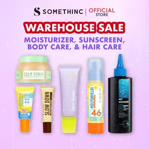 [WAREHOUSE SALE] SOMETHINC Skincare and Bodycare Products (MOISTURIZER + SUNSCREEN, BODY AND HAIR)
