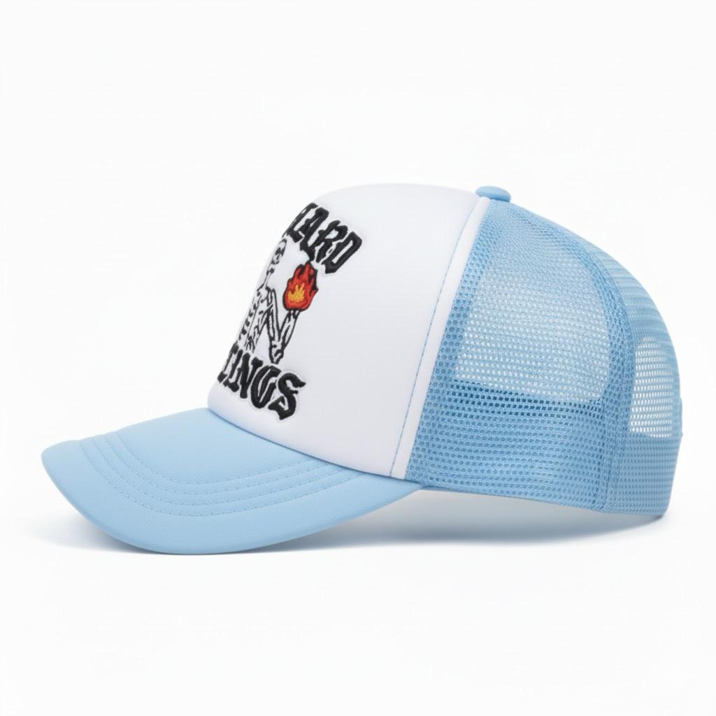 Topi Trucker Hat  Pria Wanita Topi Anak Skena Jaring Fashion Baseball Outfit