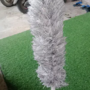 Kemoceng Tekuk Fleksibel 2.8m Tongkat Teleskopik Pembersih Debu Dinding Atap Langit Sudut Rumah