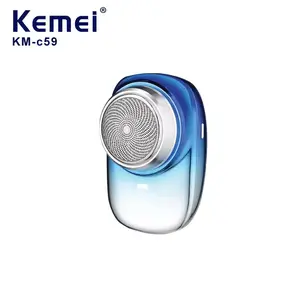 Kemei KM-C59 Shaver Elektrik Pria 2in1  Rechargeable  Waterproof IPX7  Type-C
