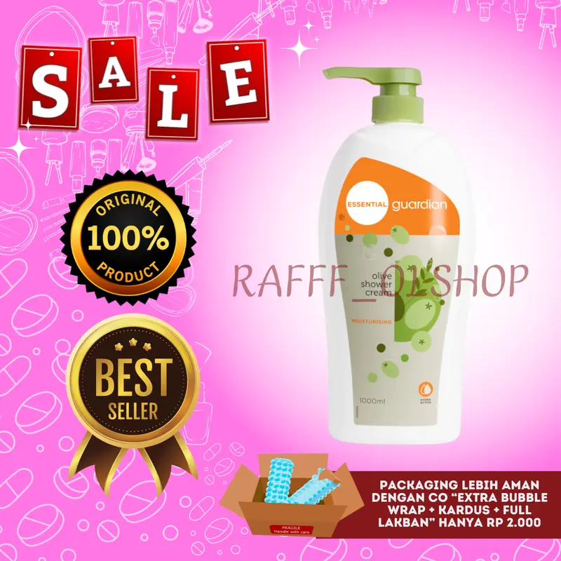 GUARDIAN ESSENTIAL SHOWER CREAM 1000ml 2