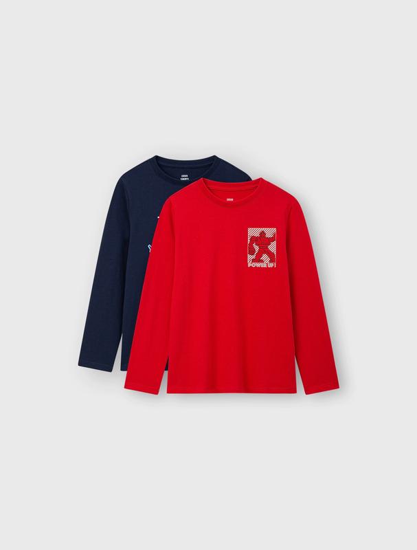 Combo 2 áo mặc nhà bé trai CANIFA 2LA25W001