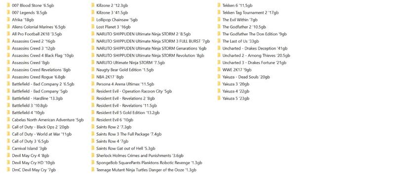 Product Introduction of Harddisk External PS3 with games 17