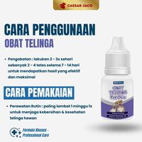 Gambar Pet Otic Obat Tetes Kutu / Infeksi / Jamur Telinga Hewan Alami - Formula Baru dari Caesar JacO Kota Administrasi Jakarta Barat 3 Tokopedia