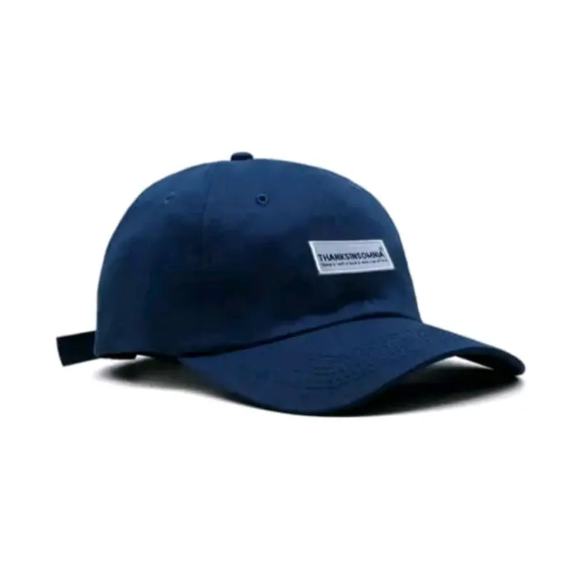 Topi Distro Thanksinsomnia - Beli 1 Dapat 3 item Topi - Jam led dan kacamata kekinian Hitam Karet Pria Pengait 2