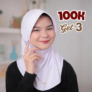 Gea Hijab Sporty Spandex  ped tipis 4mm