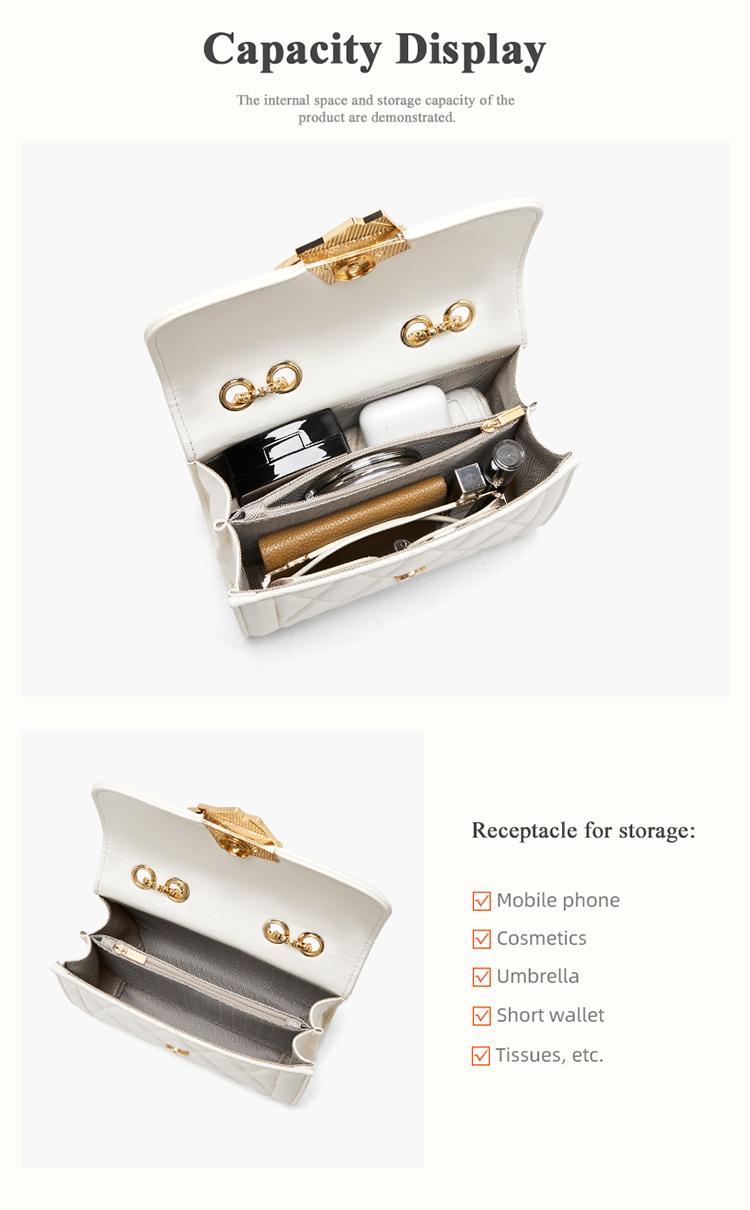 NALANDU Tas Rantai Wanita ELEGAN [Multiway] - Tas Selempang Bahu Trendy, Kulit PU Berkualitas, Tas Kempyeng Modis