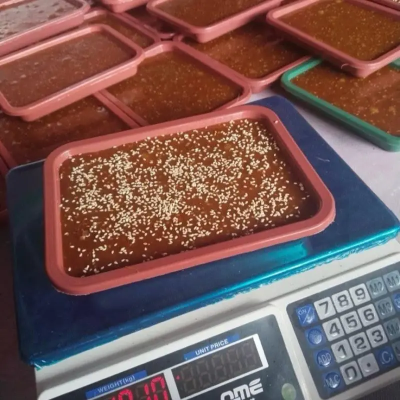Jenang Khas Kudus Wijen 1kg legit- Makanan Khas Kudus - Snack, Food Manis Jawa tengah Indonesia nuaantara Cemilan