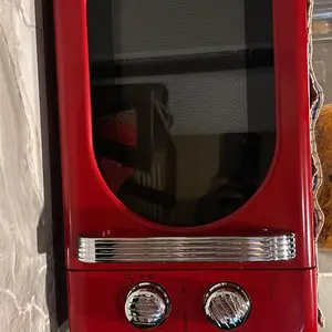 SHARP Microwave Oven Solo RETRO 20L R-201MRS / R201MRS / R-201MRS-RD/PK/BW/BL - 6 Power Level - 400W