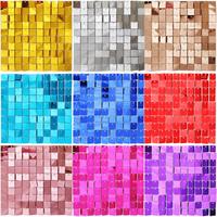 Gambar Panel Backdrop Sequin Tile Wall Dekorasi Berkilau Background Pesta Ulang Tahun Wedding - Silver dari DEPARCEL RIBBON Kota Malang 1 Tokopedia