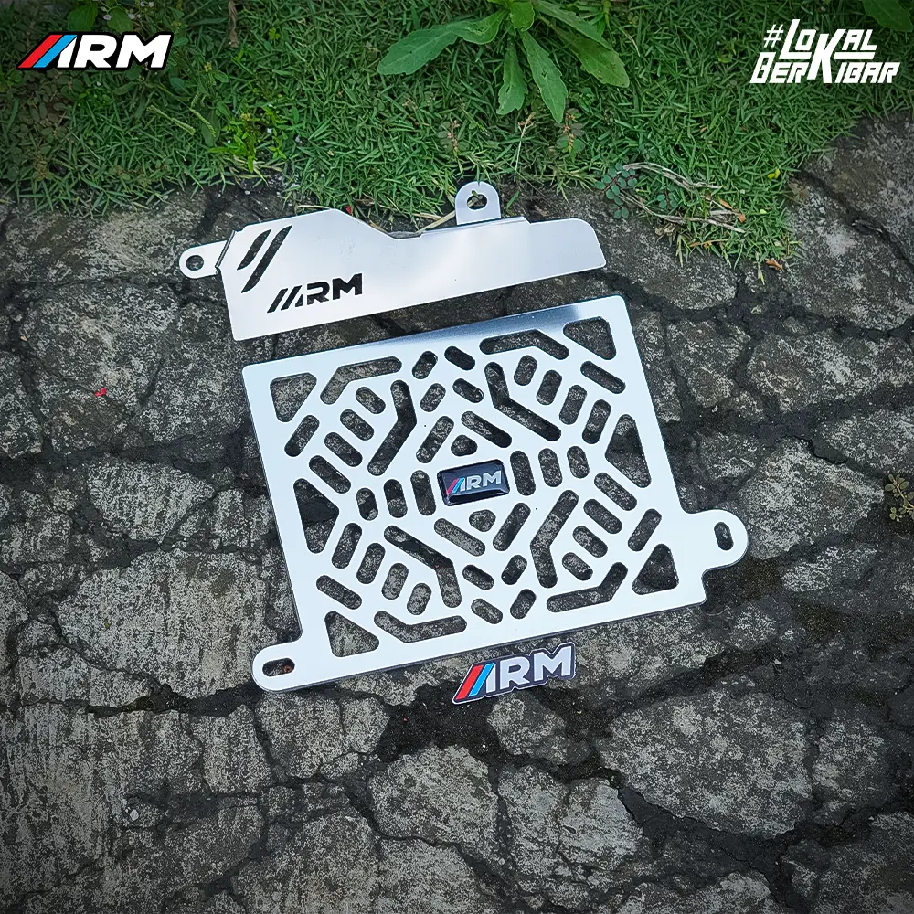 ARM ARUMI PAKETAN TUTUP RADIATOR + COVER LEHER RADIATOR