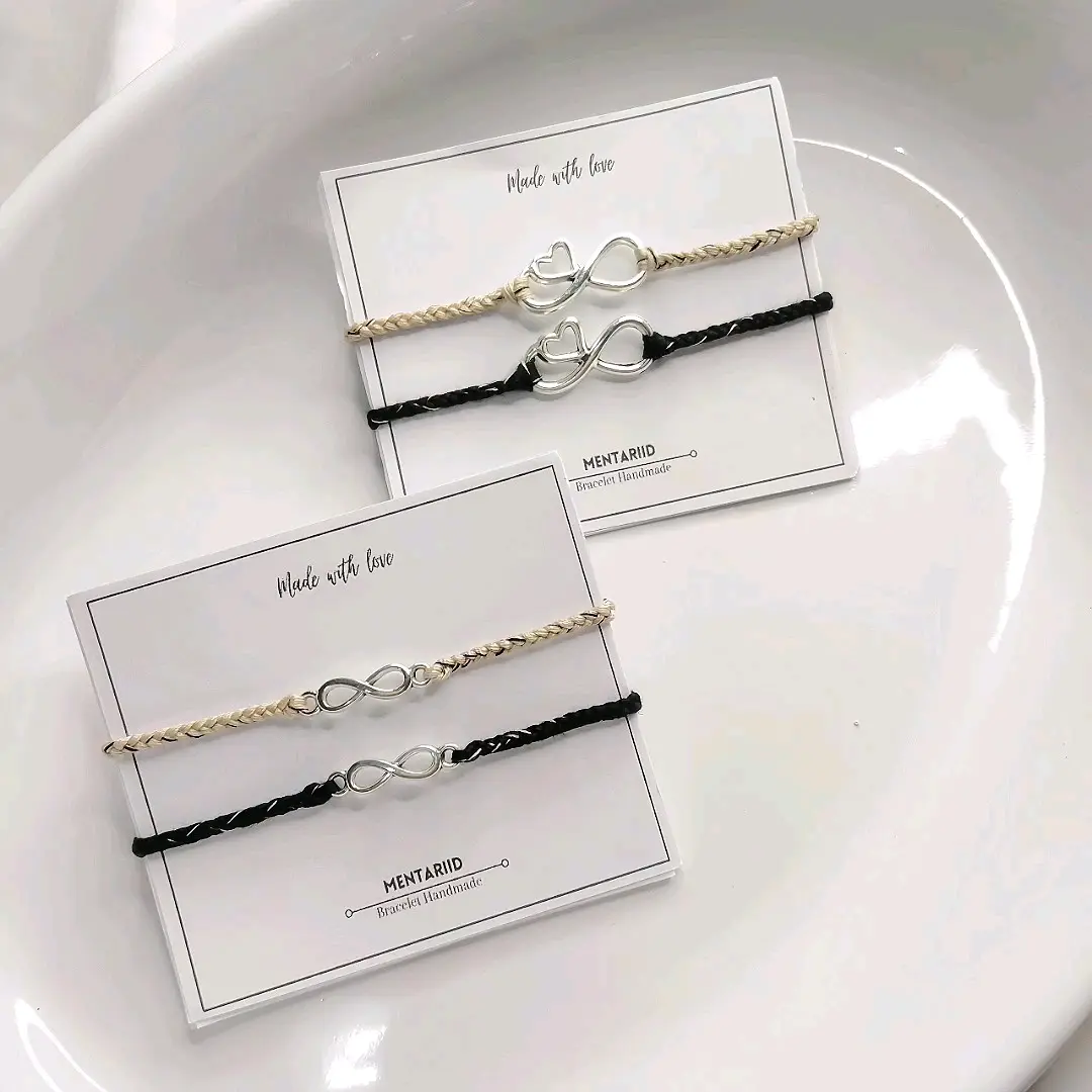 COD Gelang infinity dapet sepasang FREE BOX | gelang tali infinity | CO disini yg mau COD gelang infinity Bracelets
