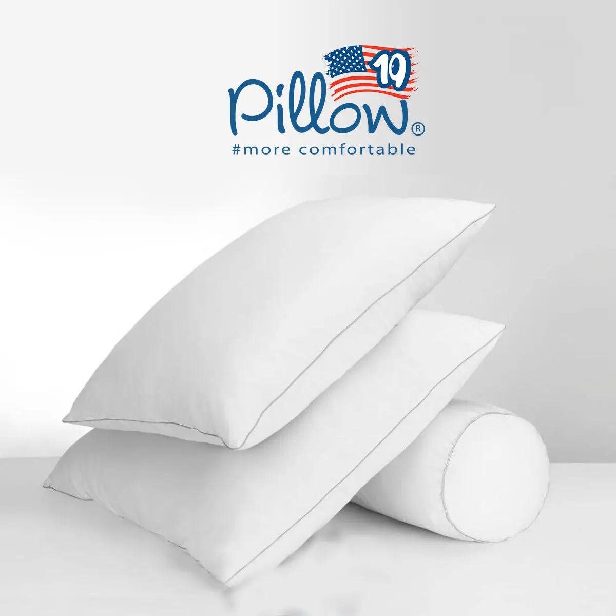 PAKET 80 Ribu Dapat 3 BANTAL/GULING HOTEL LITE - Silicon Murni 100%