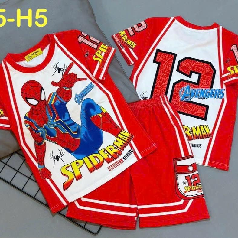 MÃ A65 MẪU ÁO PHÔNG QUẦN ĐÙI CHO BÉ TRAI TỪ  12 kg -42kg CHẤT THUN LẠNH CO GIÃN BỐN CHIỀU