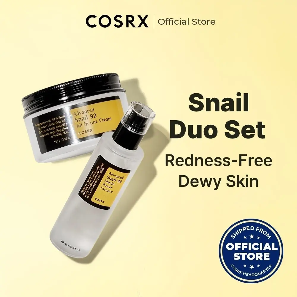 COSRX Advanced Snail 92 All in one Cream 100m/Advanced Snail 96 Mucin Power Essence 100ml