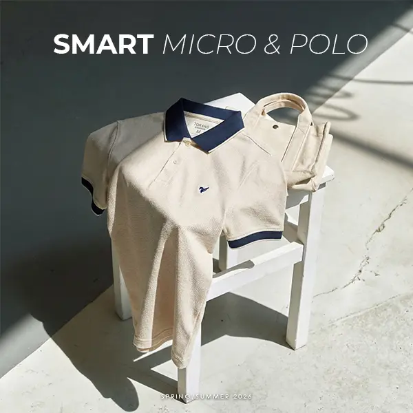 [TOP SALES] COLLAR POLO – WAFFLE AIRFLOW Áo Polo nam TORANO trơn bo kẻ, phối màu cá tính, vải dệt hiệu ứng, chống nhăn TP003 Menswear Top Có Cổ - Size S-M-L-XL