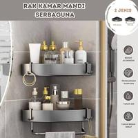 Gambar Rak Sudut Serbaguna Space Rack Multifunction Rak Kamar Mandi Sudut Berbahan Space Serbaguna Gantung Tempel Dinding - Rak Sudut Siku dari HOKKY-SHOP Kab. Tangerang 1 Tokopedia