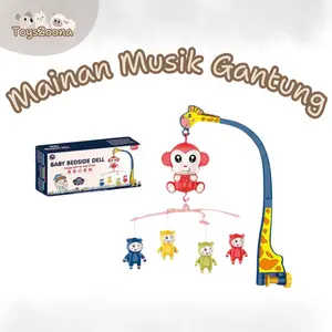 ToysZoona Baby Bedside Dell Toys Mainan Kasur Anak Anak-Anak Bayi Hadiah Jam