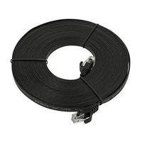 Gambar Mediatech Kabel Lan Flat 10M / 10 Meter Cat 6e - 66925hitam dari Mediatech Travel Gadget Kota Administrasi Jakarta Utara 4 Tokopedia
