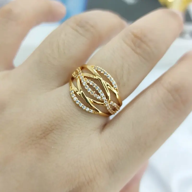 Beli 2 produk apapun gratis 1 - TokoPerhiasan99 Cincin permata C953 Cincin wanita perhiasan aksesories