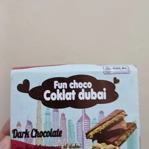 Coklat Dubai Lokal Homemade Funchoco 40 gram , 80 gram , 270 gram