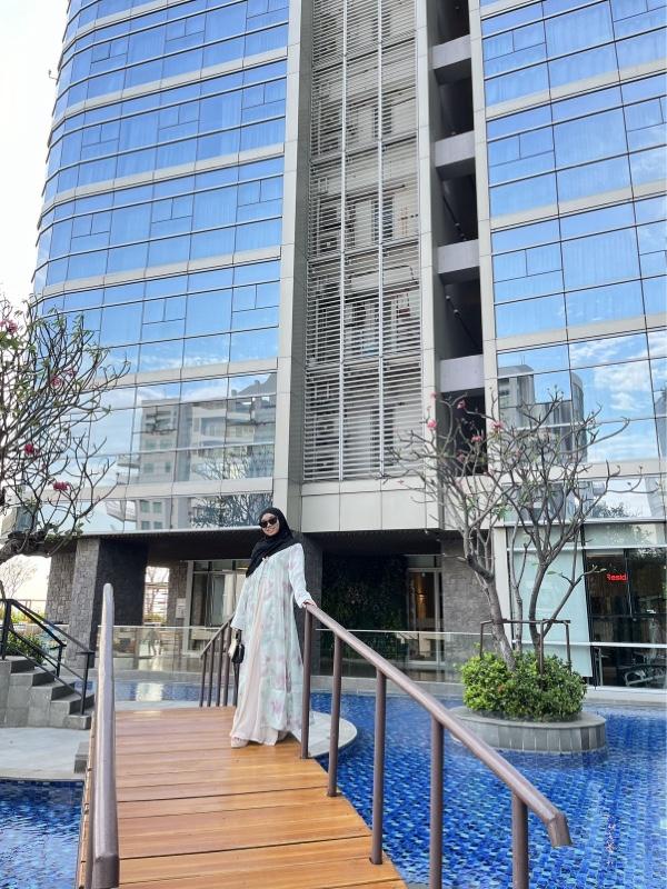 Outer Only abaya outer Spring Series herapalacecollection Cantik Motif Muslim Gamis Wanita Remaja gamis kekinian luxury flowy