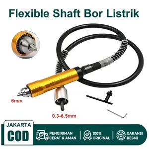 Selang Fleksibel Mesin Bor Kabel Tuner 0.3-6.5mm Aksesoris Bor Listrik Die Grinder 6mm CNC Rotary Tool