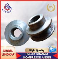 Gambar MAXPUMP Puli / Pully / Pulley Dinamo Kompresor Angin A1 5” 7” 8” -14mm, 16mm, 19mm, 24mm, 28mm Pully Mesin dinamo Electric Motor 1Phase Dan 3 phase Dynamo Elektro Motor 220v 380v - 14mm dari Poseidonpump Kota Administrasi Jakarta Utara 1 Tokopedia