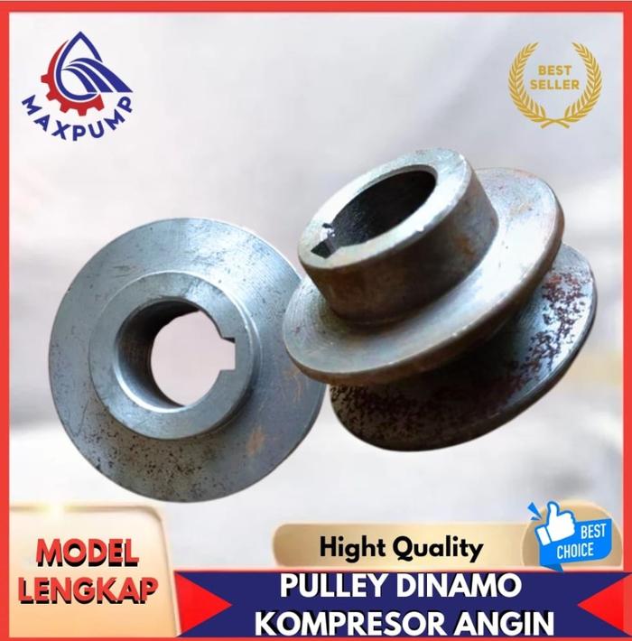 Gambar MAXPUMP Puli / Pully / Pulley Dinamo Kompresor Angin A1 5” 7” 8” -14mm, 16mm, 19mm, 24mm, 28mm Pully Mesin dinamo Electric Motor 1Phase Dan 3 phase Dynamo Elektro Motor 220v 380v dari Poseidonpump Kota Administrasi Jakarta Utara Tokopedia