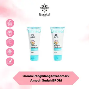 Aleya strechmark Cream Penghilang Bekas Luka Keloid Perawatan Stretchmark Hamil