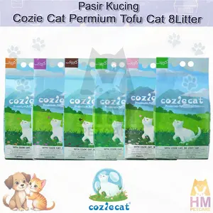 COZIE CAT Pasir Soya Tofu 8 Liter | Cozie Cat Premium Tofu Soya 8L